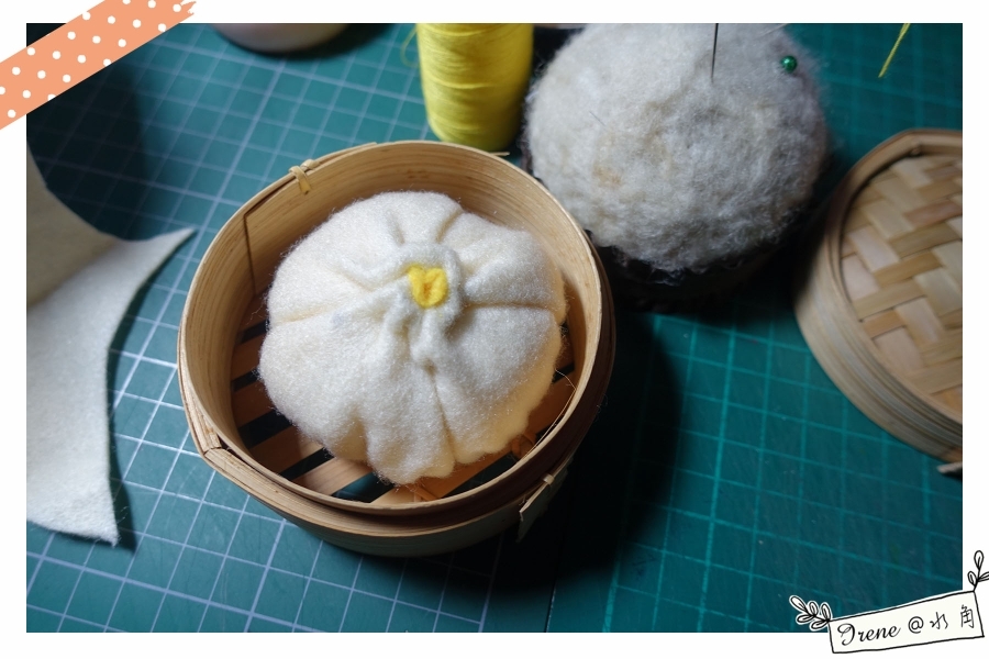 【DIY 不織布 包子】超簡單 不能吃的布包子 家家酒玩具 布織布玩具~製作分享_img_3