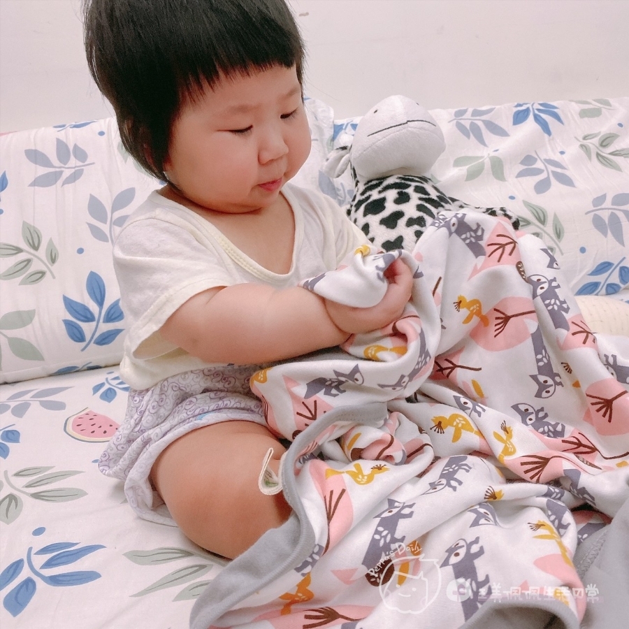 『育兒好物推薦』給寶寶最好的◈荷蘭FRESK有機棉嬰兒毯 ◈_img_7