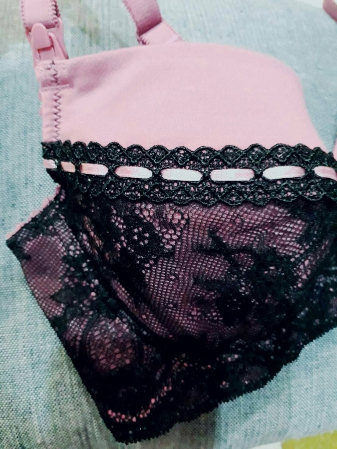 【貝恩孕哺內衣-海芋紫性感胸罩與低腰款內褲】_img_2