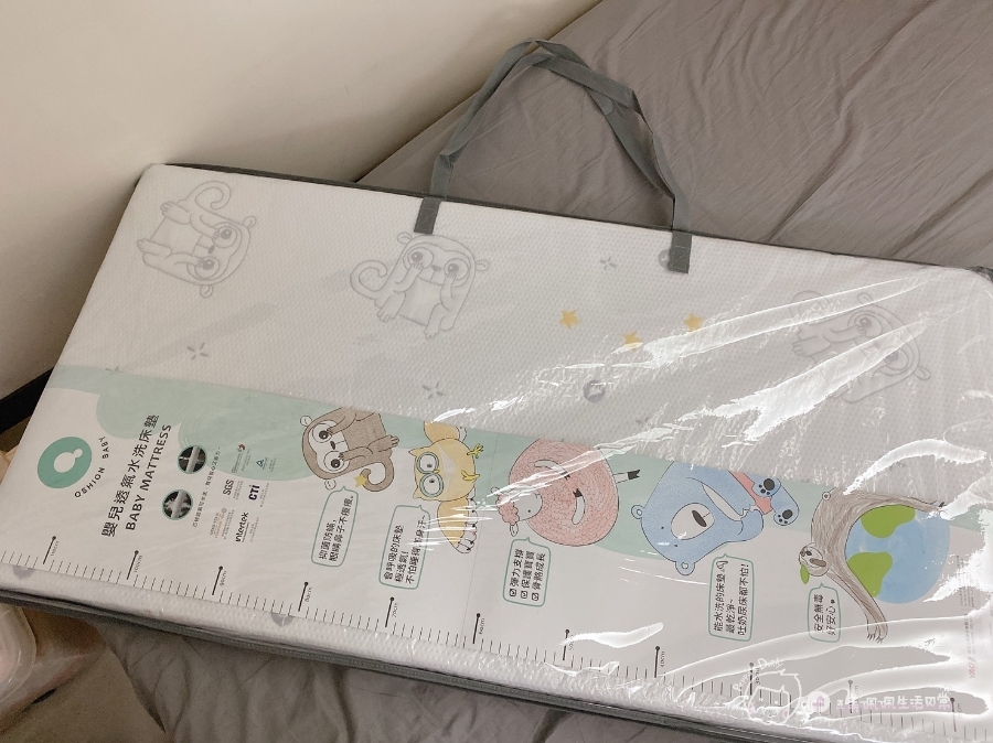 寶寶床墊推薦|安全無毒透氣防螨的QSHION可水洗床墊，讓寶寶舒適好眠_img_4