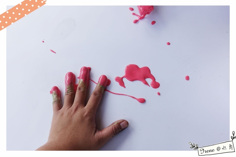 【藝起玩樂 DIY】用手玩出想像力，寶寶無毒手指膏 ~製作分享_img_12